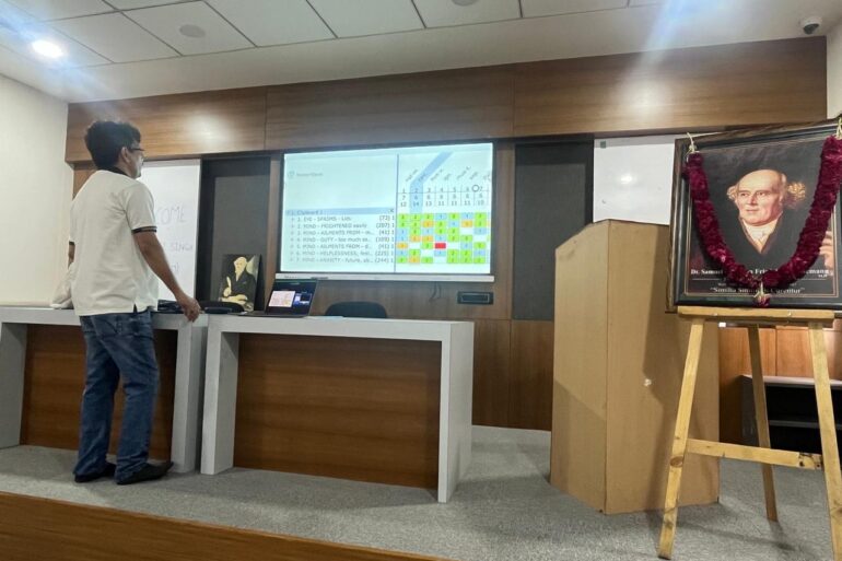 Lecture about Medicine Transmission at Ahmedabad Homoeopathic Medical college 2nd July 2025