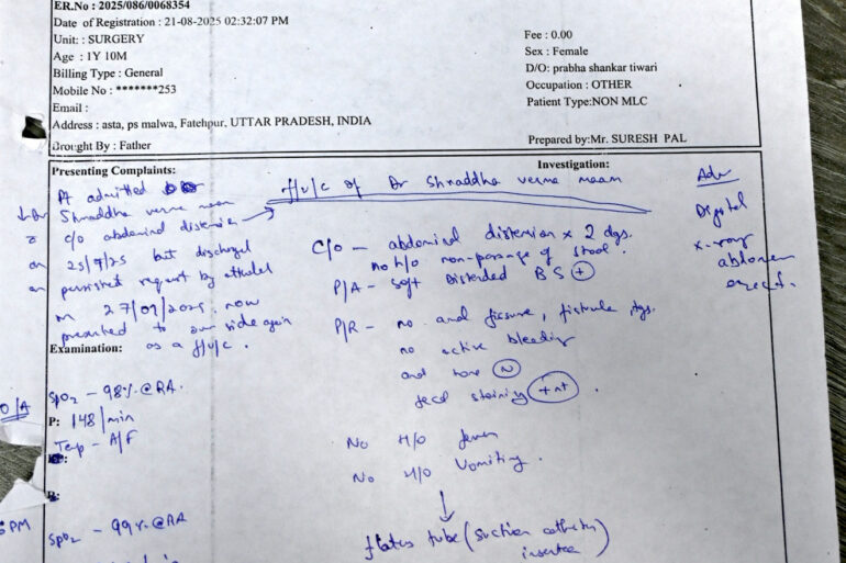 A ray of Hope in a case of Hirschsprung’s Disease. Case from Kanpur getting cured