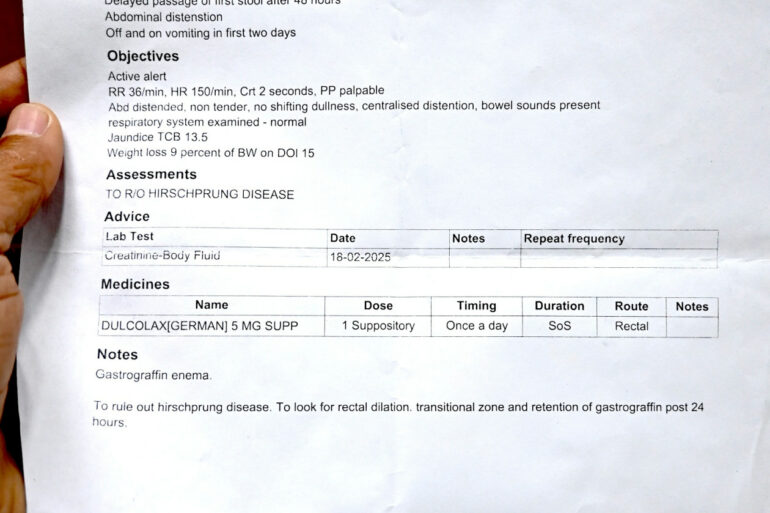 Recovery from Hirschsprung’s Disease without Surgery – A case from Lucknow