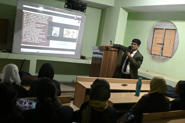 Lecture at G D Memorial Homoeopathic Medical College Patna Dec 2025