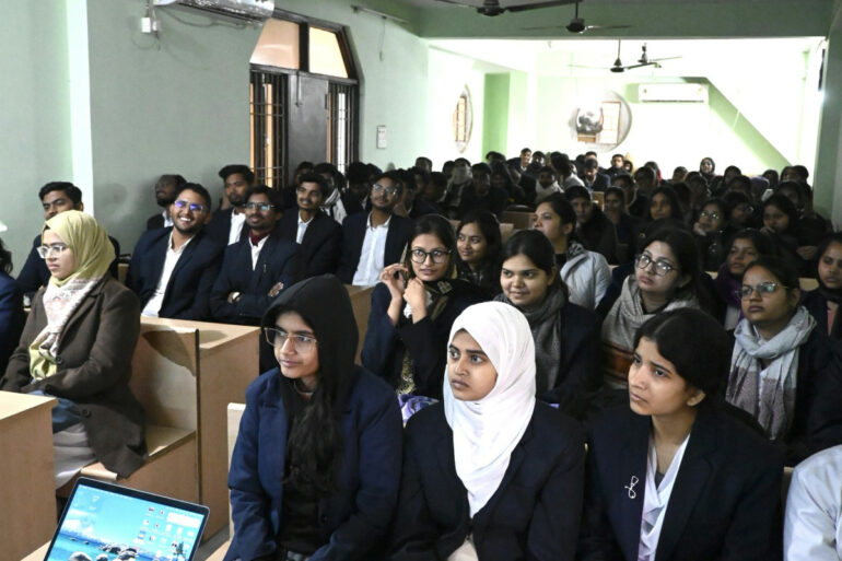 Lecture at G D Memorial Homoeopathic Medical College Patna Dec 2025