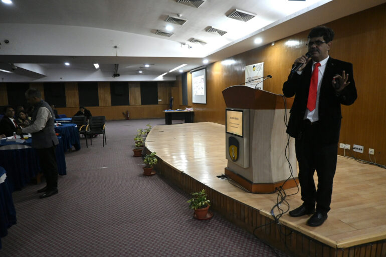 Seminar at Amity University Lucknow campus