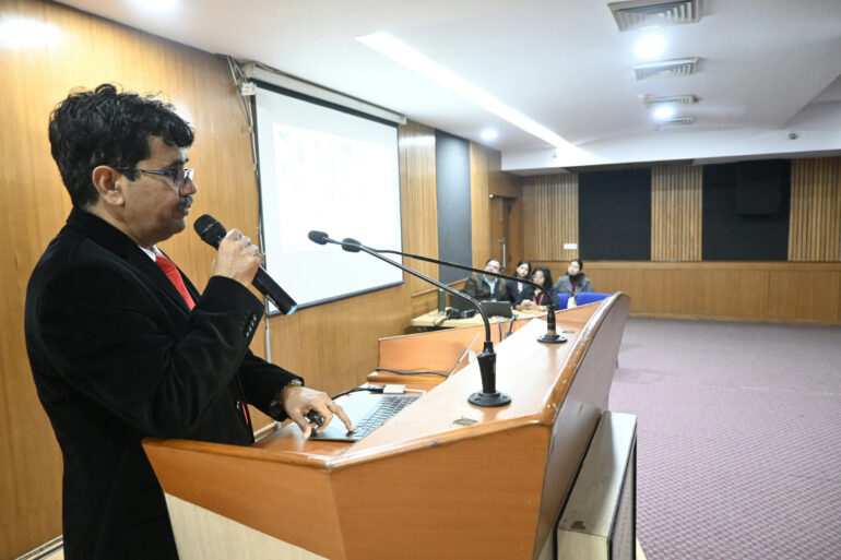 Seminar at Amity University Lucknow campus