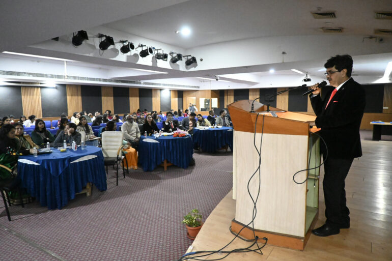 Seminar at Amity University Lucknow campus