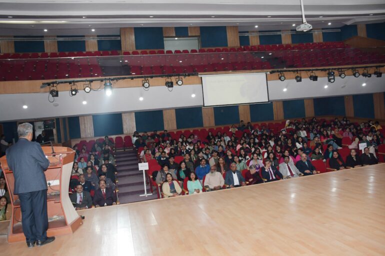 Seminar at Amity University Lucknow campus