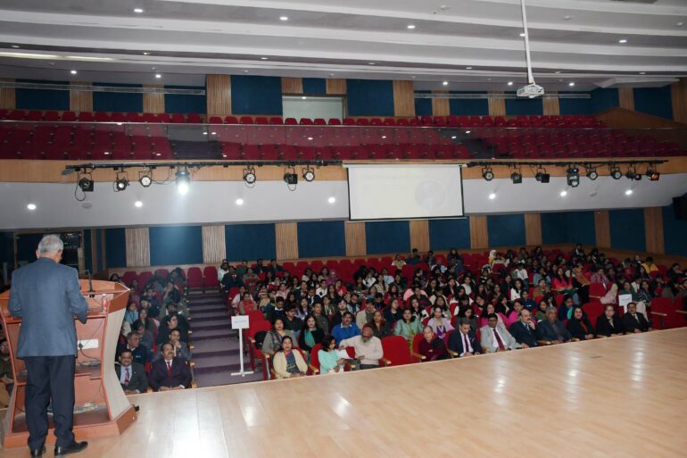 Seminar at Amity University Lucknow campus
