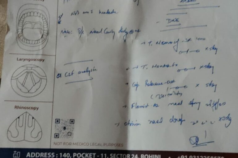 Amazing recovery in a case of CSF Rhinorrhea from Delhi