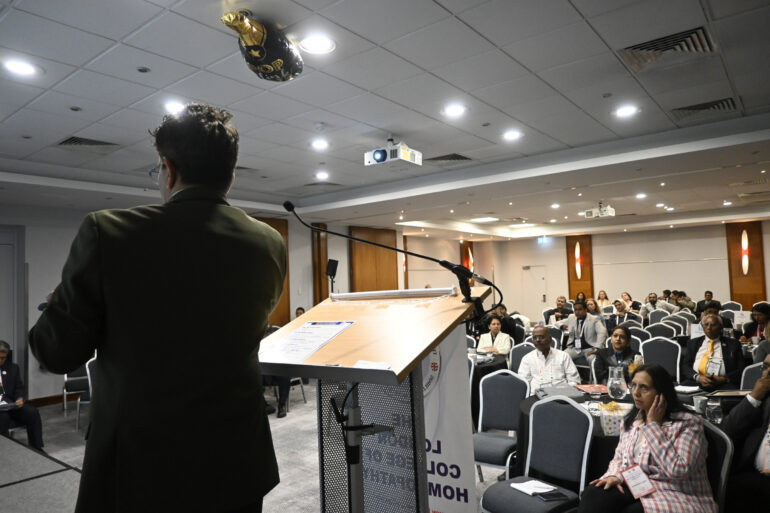 Dr. Ravi Represents India at International Homoeopathy Seminar in London