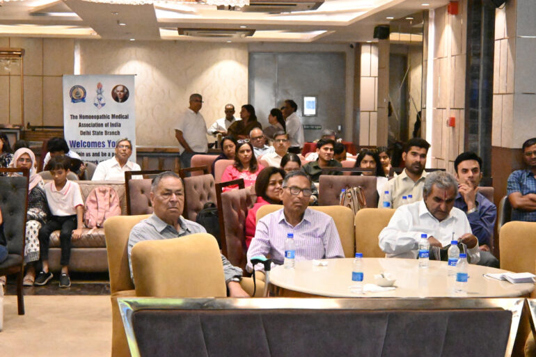 CME  by Max Super Speciality Hospital Dwarka, Homoeopathic Medical Association of India, and London College of Homeopathy.