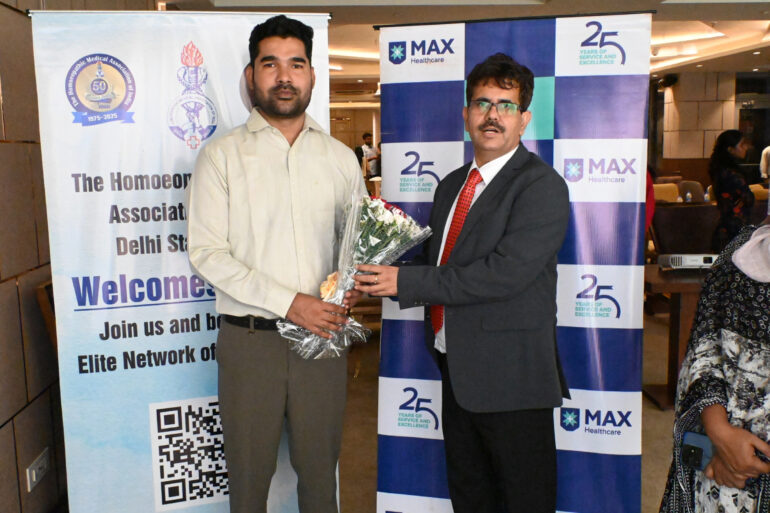 CME  by Max Super Speciality Hospital Dwarka, Homoeopathic Medical Association of India, and London College of Homeopathy.