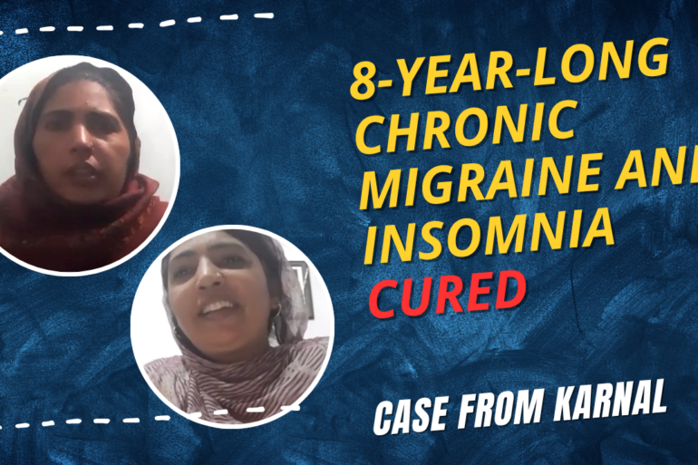 8-Year-Long Chronic Migraine and Insomnia Cured via Homeopathy